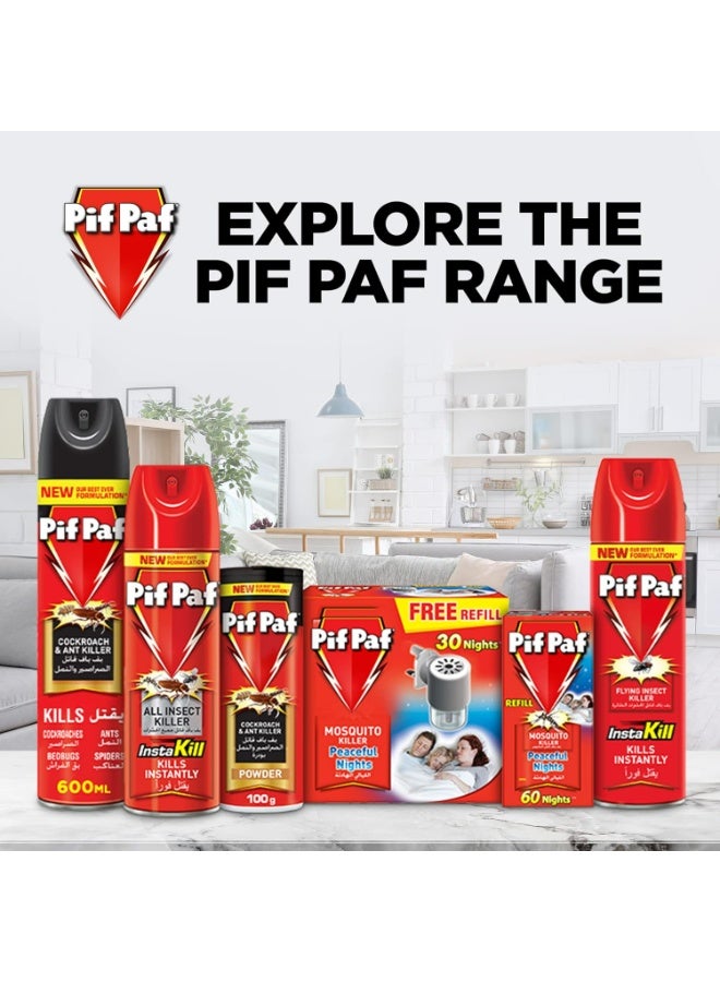 Pif Paf All Insect Killer Spray – Powerful Instant Knockdown Against Cockroaches, Ants, Flies & Mosquitoes | Long-Lasting Protection | 400 ml - Image 5